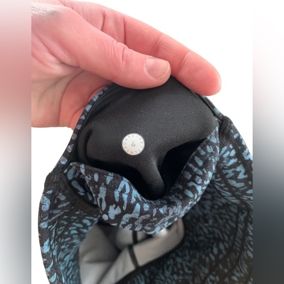 Lululemon Train Times 7/8 Pant 25” Illuminate Multi Black/Black - Picture 10 of 10